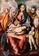 El Greco Hl. Familie oil painting on canvas